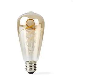 Żarówka LED Nedis SMART Filament / E27 / 5,5 W / 350 lm / Wi-Fi