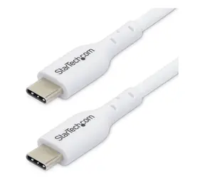 StarTech USB-C do USB-C biały / Kabel ładujący / Moc 60 W / 2 m
