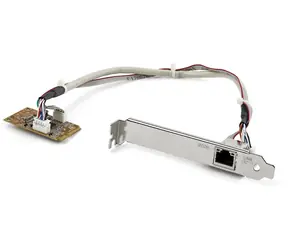 Karta sieciowa StarTech Mini PCIe Gigabit / Karta sieciowa / 1x RJ-45 / Realtek RTL8111E