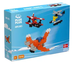 PLUS- PLUS Samoloty podstawowe / 170 elementów