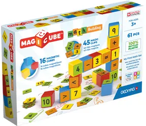 Geomag Magnetyczny zestaw konstrukcyjny Magicube Math / 61 elementów / od 3 lat
