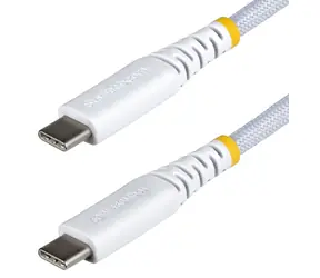 StarTech 1 m biały / Kabel ładujący / USB-C / USB-C / 60 W PD / wytrzymały