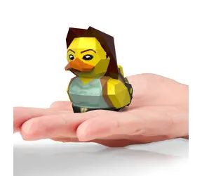 NUMSKULL TUBBZ kaczka Tomb Raider - Lara Croft / Mini 5,5 cm / Figurka kolekcjonerska