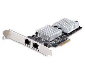 Karta sieciowa StarTech 10G PCIe / Karta sieciowa / 10GBASE-T / NBASE-T / 2x RJ-45 / PCI Express