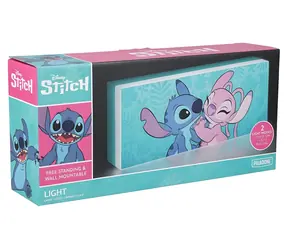 Lampa ścienna lub stołowa Paladone Stitch Light Disney / 2 tryby oświetlenia / 2x AAA