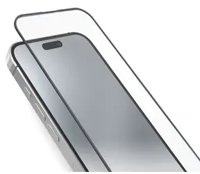 SBS do Apple iPhone 15 Pro Max czarny / Szkło hartowane / Pełna osłona