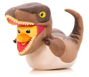 Kaczka NUMSKULL TUBBZ Jurassic Park Velociraptor / Kolekcjonerska pluszowa figurka / ok. 20 cm