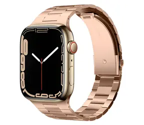 Elago Metal Band różowe złoto / Pasek do zegarka Apple Watch / 44/45/46 mm
