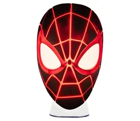 Maska świetlna Paladone Miles Morales / Lampa stołowa / bateria, USB