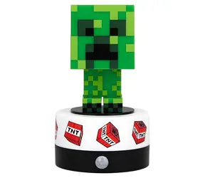 Paladone Creeper Minecraft / Światło nocne / Efekt dźwiękowy / Czujnik ruchu