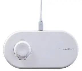 Adam Elements Omnia Q2 biały / Podstawka ładująca / 2w1 / Szybkie ładowanie