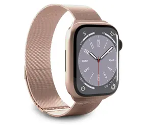 Puro Milanese pink / Pasek do zegarka Apple Watch / 38/40/41 mm