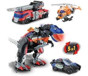 VTech Dinosaur Switch & Go Super T-Rex / 3 w 1 transformacja w pojazd / Dźwięki i światła / od 3 lat