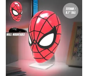 Lampa stołowa Paladone Spiderman Mask Light MARVEL / 3x AAA / USB