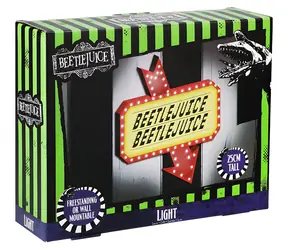 Paladone Beetlejuice LED Neon Light / Kinkiet / USB-C / 3x AAA