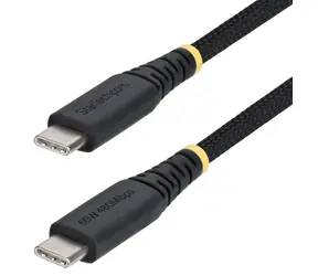 StarTech USB-C czarny / Kabel ładujący / USB-C - USB-C / PD / 0,15 m