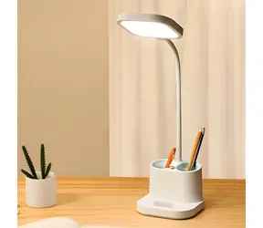 Platinet PDL008 biała / Lampa LED / 5 W / 230 lm / 3800-4200 K / Bateria 2400 mAh