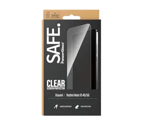 PanzerGlass SAFE UWF do XIAOMI Redmi Note 15 4G/5G czarny / Szkło hartowane / W pełni klejące / 0,4 mm / 11 g