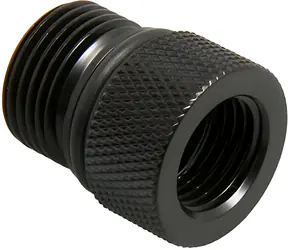 BitsPower Eheim 1046/1048/1250 czarny mat / Adapter / G3/8" męski na G1/4" żeński