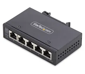 StarTech I51G / Przełącznik / 5- Port 10/100 Mbps / IP30 / od -40 do 75 °C
