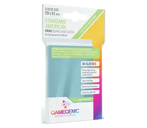 Koszulki na karty GAMEGENIC Prime / Standard American / 59 x 91 mm / 50 szt.