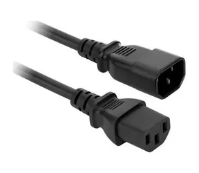 Akyga AK-PC-03A czarny / Kabel zasilający / C14/C13 / 250 V / 10 A / 1,8 m