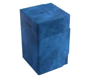 Pudełko na karty GAMEGENIC Watchtower 100+ XL niebieskie / 100 kart / Przegródka na akcesoria / Zapięcie magnetyczne