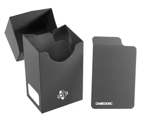 GAMEGENIC Mini etui na karty 60+ czarne / Na 60 zapakowanych kart / Polipropylen, bez PVC