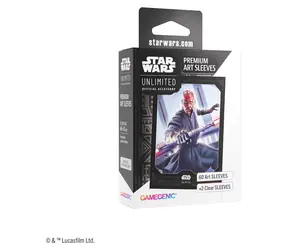Koszulki na karty GAMEGENIC SWU: Darth Maul / Premium / 60+2 szt. / 66 x 92 mm / Polipropylen
