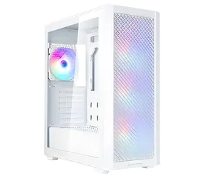 Silverstone FARA 515X biały / obudowa PC / Midi-Tower / ARGB / szkło hartowane
