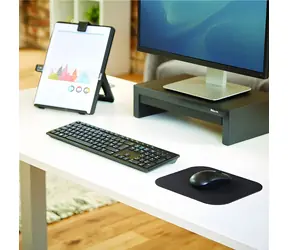Fellowes Basic black / Podkładka pod mysz / 230x190 mm / Poliester