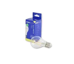 Żarówka TESLA BL270927-2 przezroczysta / żarówka LED z żarnikiem E27 / 9 W / 1055 lm / 2700 K ciepła biel