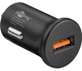 Goobay 45162 / Ładowarka samochodowa / USB-A / Szybkie ładowanie 3.0