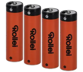 Rollei AA / Akumulatorki / Ładowanie przez USB-C / 4 szt. w opakowaniu