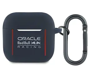 Red Bull Lines Navy / Etui silikonowe / AirPods 4
