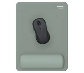 Fellowes BREYTA XL zielona / Podkładka pod mysz i nadgarstek / wypełnienie silikonowe / Microban / 280 × 210 mm