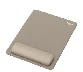 Fellowes Breyta XL sand / Podkładka pod mysz i nadgarstek / Wyściółka silikonowa / Microban