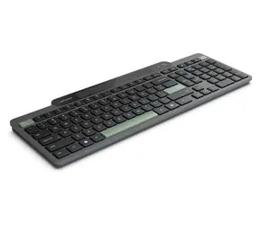 Klawiatura Bluetooth Lenovo Self-Charging w kolorze czarnym / Klawiatura bezprzewodowa / Układ CZ / Ładowanie słoneczne / USB-C