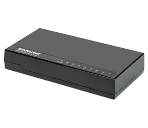 Przełącznik Intellinet 8- Port Gigabit Desktop czarny / Przełącznik / 8- Port / 1000 Mb/s