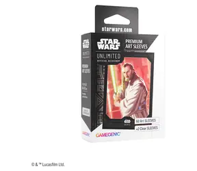 Koszulki na karty GAMEGENIC SWU: Qui-Gon Jinn / Premium / 60+2 szt. / 66 x 92 mm / Polipropylen