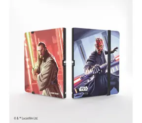 Album na karty GAMEGENIC Star Wars Unlimited: Qui-Gon Jinn/Darth Maul / 360 kart / 18 kieszeni / bez PVC