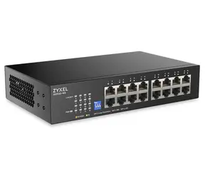 ZyXEL GS1100-16S / Przełącznik / 10/100/1000 Mb/s / 16x GLAN / Niezarządzany