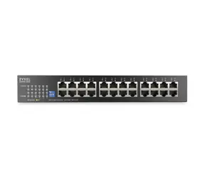 ZyXEL GS1100-24ES / Przełącznik / 10/100/1000 Mb/s / 24x GLAN / Niezarządzany