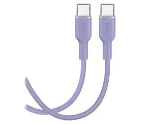 Puro Soft Lavender Blue / Kabel do transmisji danych / USB-C - USB-C / 25 W / 1,5 m