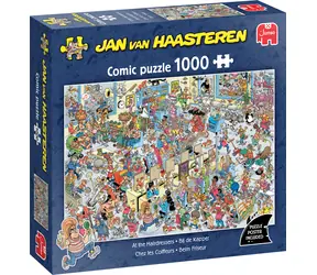 Puzzle JUMBO JvH U fryzjera / 1000 elementów / od 15 lat
