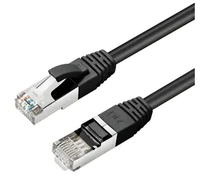 MicroConnect CAT6 S/FTP 20m czarny / Kabel sieciowy / LSZH / RJ-45