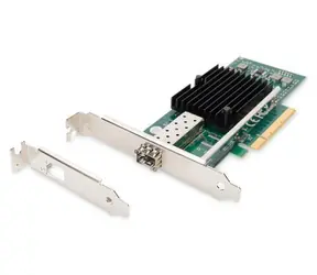 Digitus DN-10161 / Karta sieciowa / PCIe 3.0 x8 / 1x SFP+ / 10 GbE / Intel JL82599EN