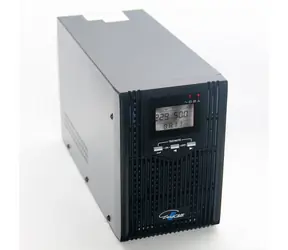 Eurocase EA610 / Zasilacz awaryjny UPS / 1000VA / Czysta fala sinusoidalna / 800W / Wyświetlacz LCD