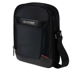 Samsonite PRO-DLX 6 Crossover M 9.7" czarny / Torba na tablet / Nylon balistyczny / wodoodporny