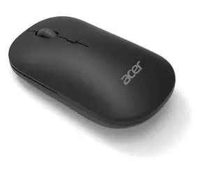 Acer AMR130 czarna / Mysz bezprzewodowa / Ergonomiczna optyczna / 1600 DPI / USB + Bluetooth 5.2 / 4 przyciski